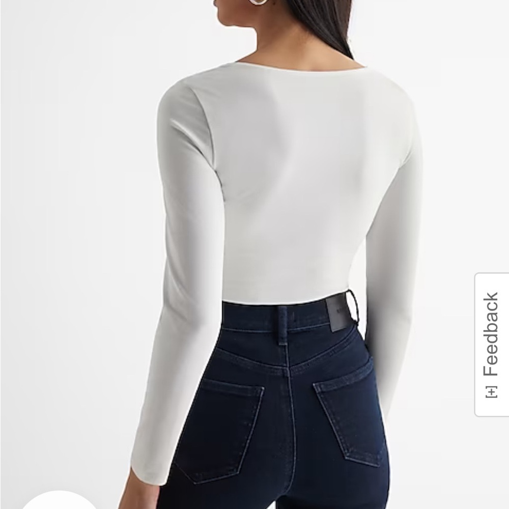 Express body contouring stretch body suit in size XS